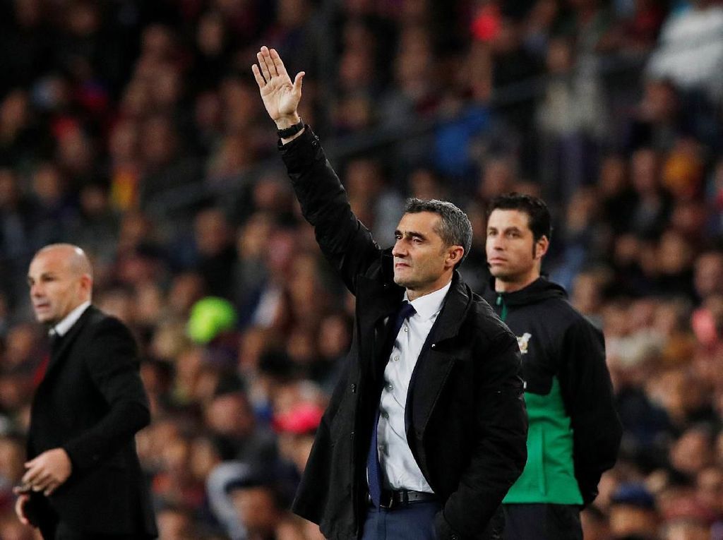 Barcelona Juara Liga Spanyol Beruntun, Valverde: Bangga dan Menyenangkan