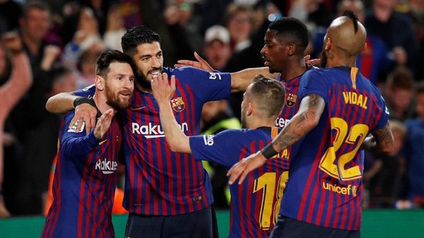 Kalahkan Levante, Barca Juara LaLiga