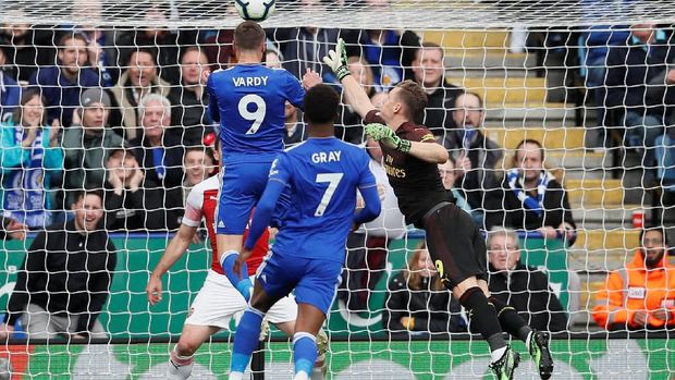 Hasil Liga Inggris: Arsenal Tumbang 0-3 di Kandang Leicester