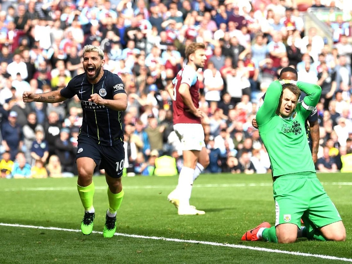 Manchester City nyaris dibuat frustrasi saat menjadi tamu Burnley dalam lanjutan Liga Inggris (Michael Regan/Getty Images)