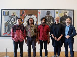 Mengenal Perupa Taring Padi yang Sudah Berkarya Sejak Orde Baru