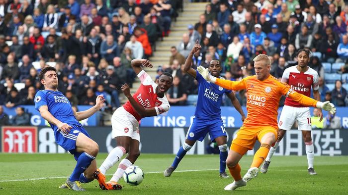 Arsenal tumbang 0-3 di hadapan Leicester City. (Foto: Julian Finney/Getty Images) Arsenal tumbang 0-3 di hadapan Leicester City. (Foto: Julian Finney/Getty Images)