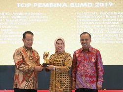 Bupati Serang Raih Penghargaan Top Pembina BUMD 2019
