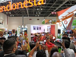Booth Paling Depan, Kemenpar Pamerkan Pinisi di ATM Dubai 2019