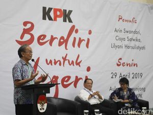Eks Panglima TNI dan Mantan Menteri LKH Hadiri Bedah Buku KPK