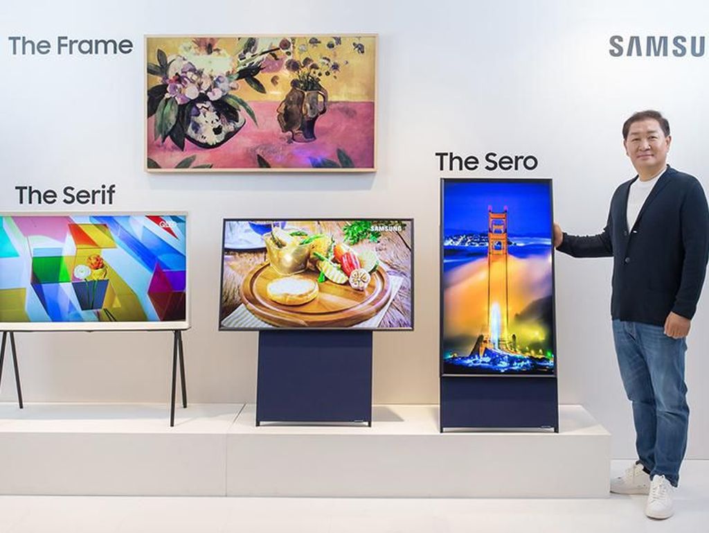 Samsung Rilis TV Vertikal buat Milenial Samsung Rilis TV Vertikal buat Milenial