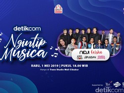 1 Mei Ngintip Musica bareng Geisha hingga Nidji, Yuk!