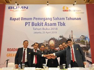 Jual Saham Treasury Rp 1,95 T, PTBA Untung 49% dari Harga Beli