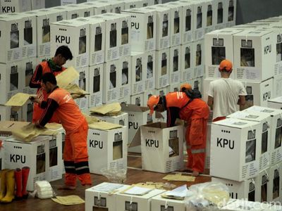 Aksi PPSU Bantu Rekapitulasi Suara Pemilu di Pasar Minggu