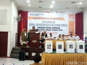 Rekapitulasi KPU Sibolga: Jokowi 58,79%, Prabowo 41,21% Rekapitulasi KPU Sibolga: Jokowi 58,79%, Prabowo 41,21%