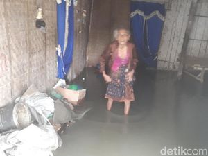 Sungai Meluap Akibat Hujan Deras, Dua Desa di Bojonegoro Kebanjiran