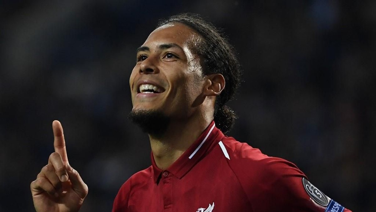 Pemain belakang Liverpool, Virgil Van Dijk. (Foto: Paul Ellis / AFP)