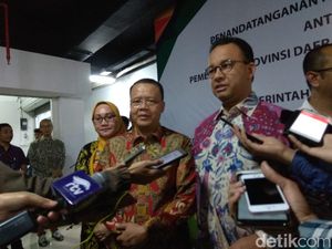Terima Gubernur Rohidin, Anies Bandingkan Berita Banjir Jakarta dan Bengkulu Terima Gubernur Rohidin, Anies Bandingkan Berita Banjir Jakarta dan Bengkulu