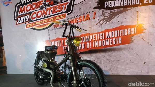 Tomcat, Jawara Modifikasi Motor yang Terbuat dari Barang Loak
