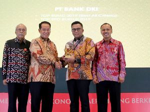 Bank DKI Torehkan Top BUMD Award 2019