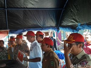 Mensos Tinjau Banjir Bengkulu, Pemkot Minta Dibuatkan Waduk