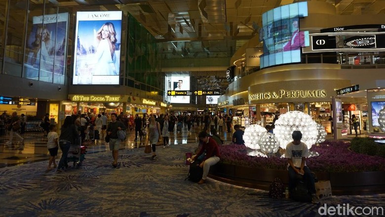 Ilustrasi Bandara Changi (Shinta/detikcom)