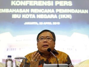 Kepala Bappenas Bahas Lagi Rencana Pemindahan Ibu Kota