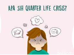 Sedang Mengalami Quarter Life Crisis, Apa Sih Artinya?