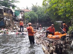 3 Hari Hilang, Bocah Hanyut di Kali Jambe Bekasi Belum Ditemukan