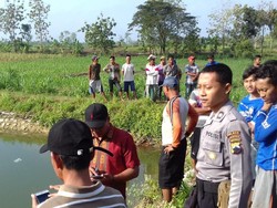 Sempat Dikira Boneka, Ternyata Mayat Saiman Terapung di Embung Grobogan