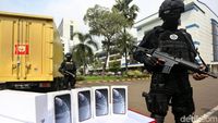 Bea Cukai Sita Laptop Hingga Ponsel Ilegal Senilai Rp 61 Miliar