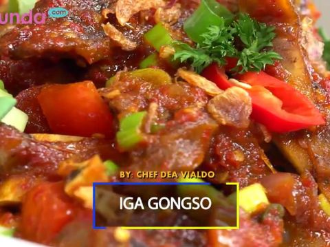 Resep Iga Gongso, Bumbunya Meresap Banget