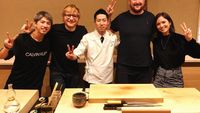 Serunya Taka ONE OK ROCK Saat Makan Bareng Ed Sheeran dan Belanja Seafood