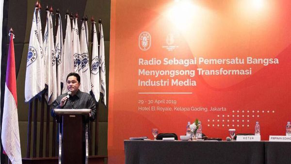 Erick Thohir Jadi Ketua PRSSNI