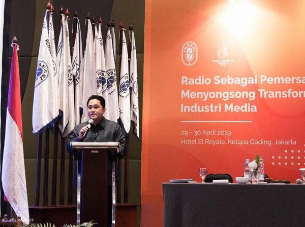 Erick Thohir Jadi Ketua PRSSNI