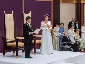 Pidato Pertama Kaisar Jepang Naruhito Pidato Pertama Kaisar Jepang Naruhito