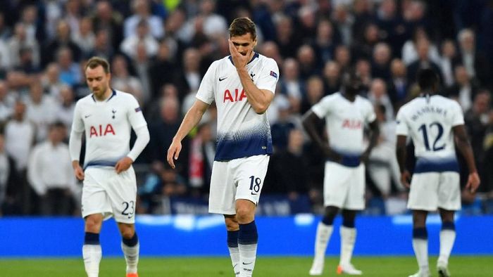 Tottenham Hotspur kalah dari Ajax Amsterdam. (Foto: Dylan Martinez/Reuters)