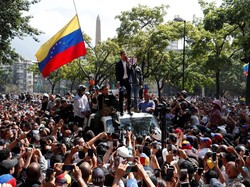 Bentrokan Sengit Pecah di Venezuela Saat Upaya Kudeta, 78 Orang Luka-luka