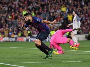 Barcelona vs Liverpool: Gol Suarez Beri Barca Keunggulan di Babak I