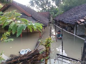 Banjir di Mojokerto Rendam Empat Desa