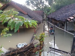 Banjir di Mojokerto Rendam Empat Desa
