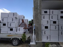 KPU: Distribusi Logistik ke Daerah Rawan Bencana Jadi Tantangan Berat