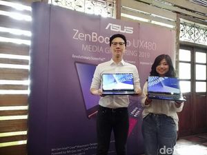 Laptop Layar Ganda Asus Dijual Rp 27 Juta