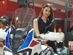 Kenalan dengan Pemanis Honda Africa Twin di IIMS 2019 Kenalan dengan Pemanis Honda Africa Twin di IIMS 2019