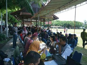 Layanan Kejar Paket C Gratis Peringati Hardiknas di Banyuwangi Membludak