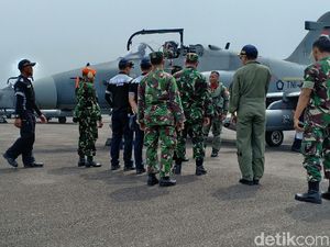 12 Pesawat TNI AU Jalani Latihan Tempur di Lanud Palembang 12 Pesawat TNI AU Jalani Latihan Tempur di Lanud Palembang