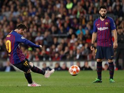 Gol Messi ke Gawang Liverpool Jadi yang Terbaik di Eropa