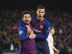 Selebrasi Gol Messi untuk Bela Coutinho