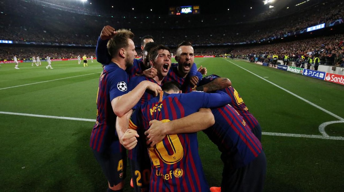 Barcelona bisa punya empat striker top untuk musim 2019/2020. (Foto: Albert Gea/Reuters)