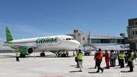 Mulus, Pesawat Airbus Mendarat Perdana di Bandara Baru DIY