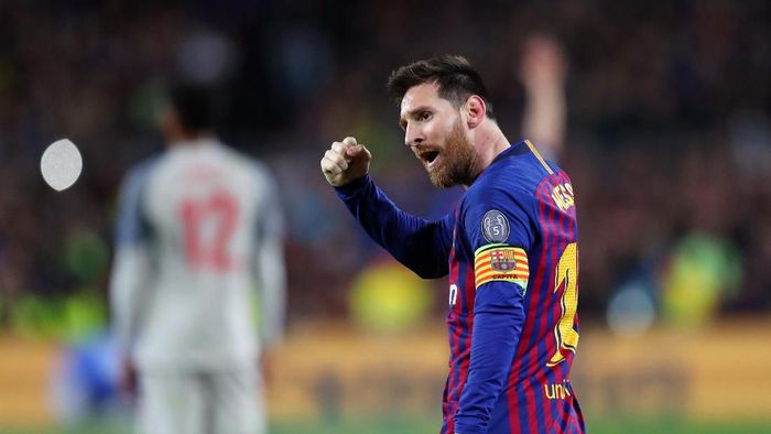 Lionel Messi top skor Liga Champions 2018/19. (Foto: Catherine Ivill/Getty Images) Lionel Messi top skor Liga Champions 2018/19. (Foto: Catherine Ivill/Getty Images)