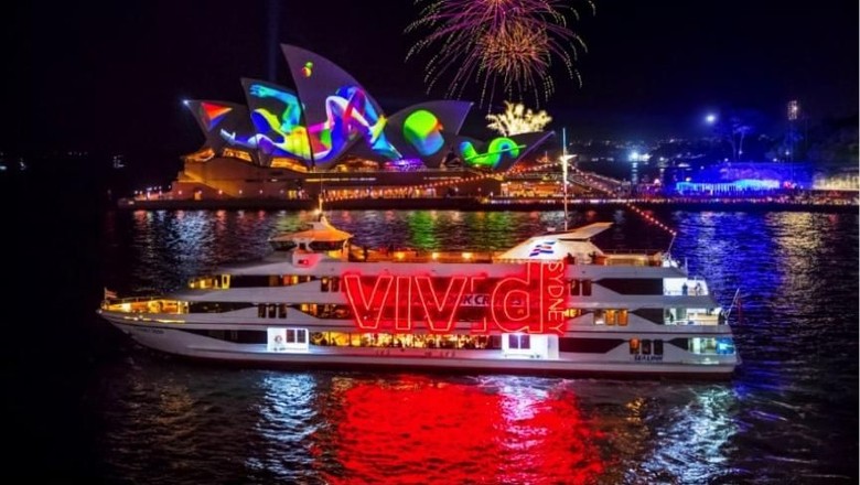 Light projections di Vivid Sydney (Foto: dok. Destination NSW)