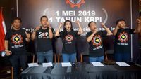 Begini Aksi May Day Pekerja Pelabuhan di Surabaya