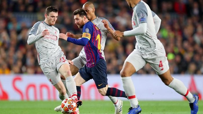 Lionel Messi mencetak gol ke-600 sepanjang kariernya bersama Barcelona. (Foto: Catherine Ivill/Getty Images) Lionel Messi mencetak gol ke-600 sepanjang kariernya bersama Barcelona. (Foto: Catherine Ivill/Getty Images)