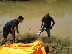 Mayat Wanita Berdaster Ungu Ditemukan di Pinggir Sungai Citarum